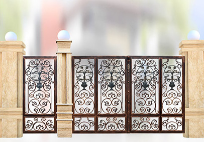 modern wrought iron main gate design for home villa and garden