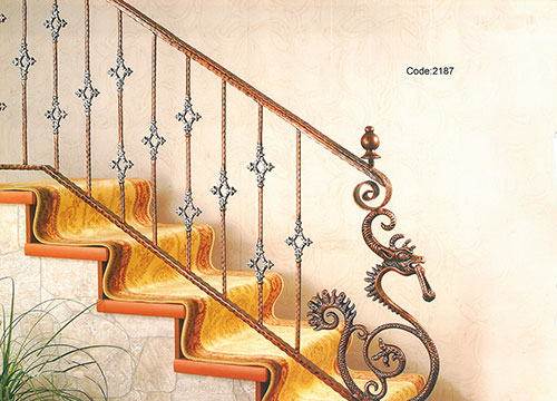 Artistic Ornamental Iron of handrail
