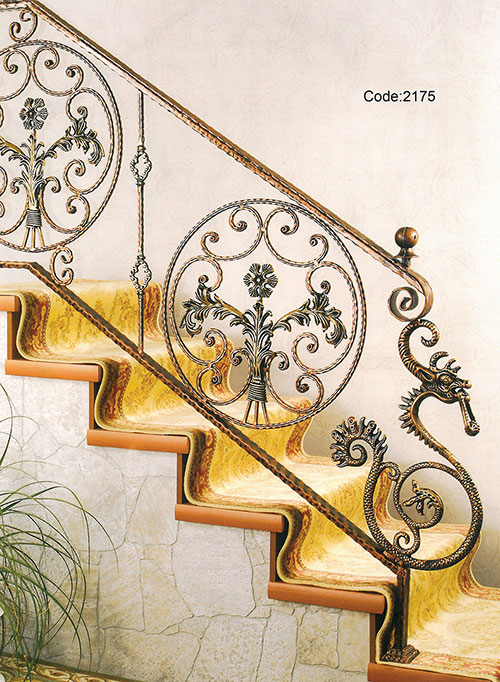 iron stair parts