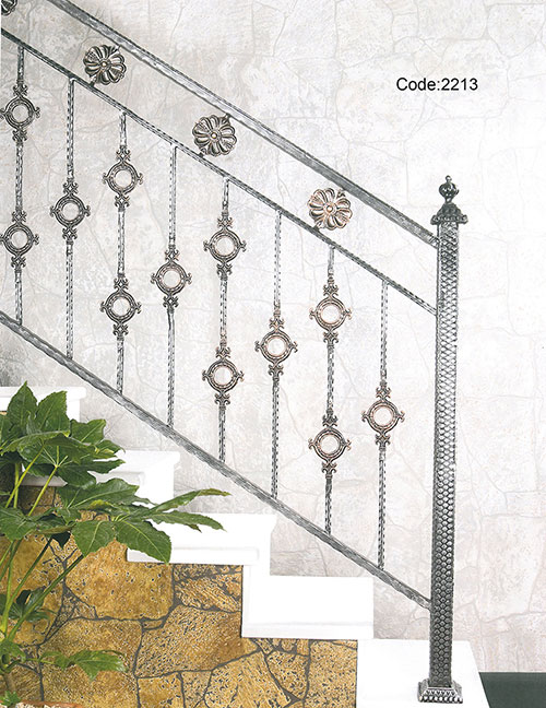 wrought iron forged steel baluster