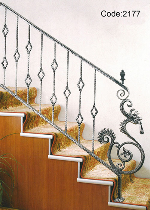 Classic Wrought Iron Staircase