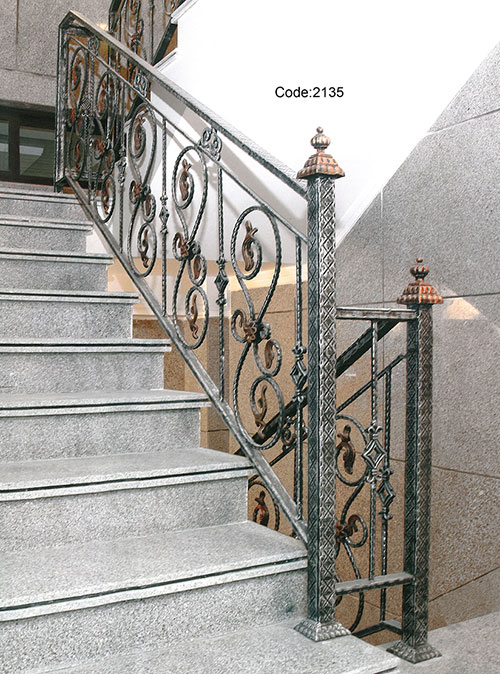 quality wrought iron handrails outdoor stairs
