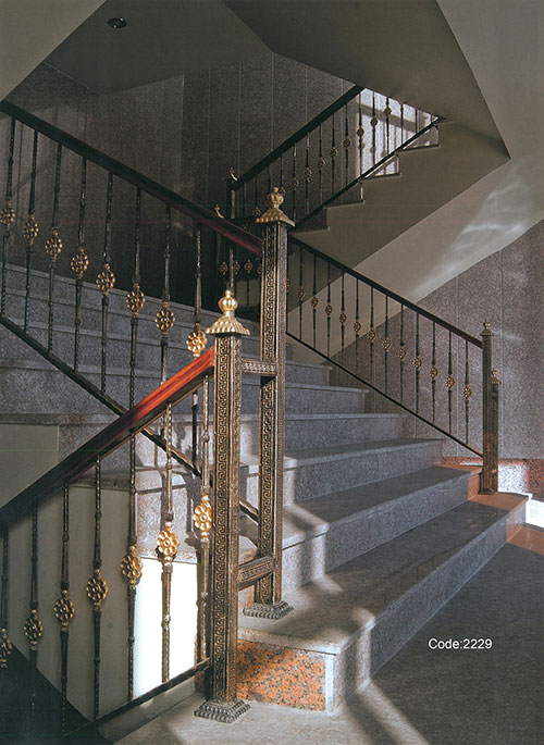 Excellent Wrought Iron Stairs with Spindles