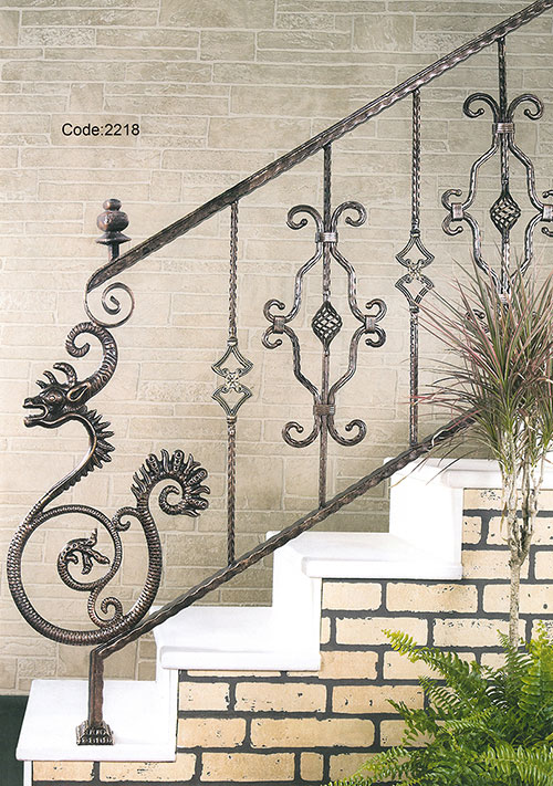 Staircases, and Wrought Iron Spindles
