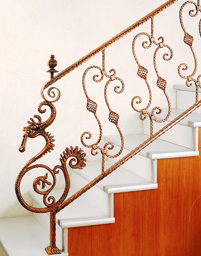 décoratif rampe d'escalier