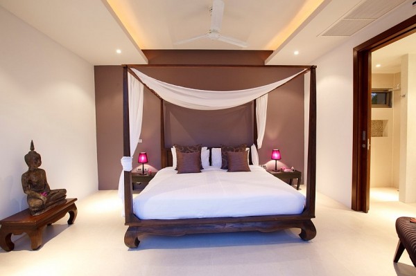 اتاق خواب به سبک آسیایی