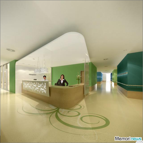 طراحی داخلی مدرن بیمارستان